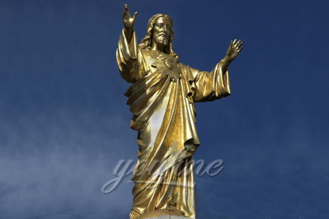 High Quality Antique Bronze Jesus Statues Outdoor for Sale