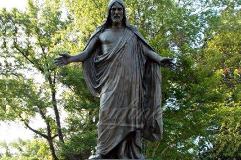 Religious Metal Sculpture Jesus Christ Statue for Sale
