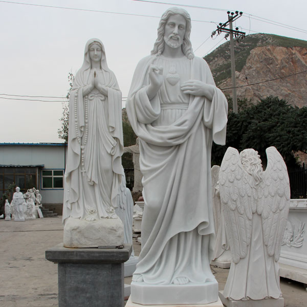 Religious Church Sculpture White Marble Jesus Christ Statue for Sale CHS-736