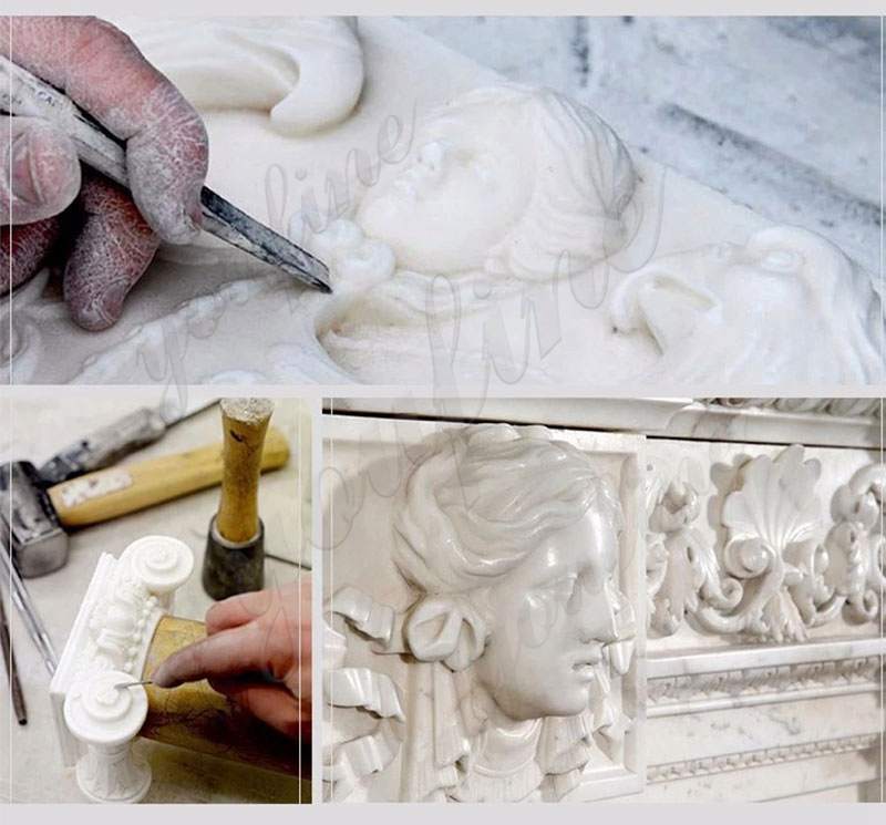 process of our lady of fatima outdoor statue