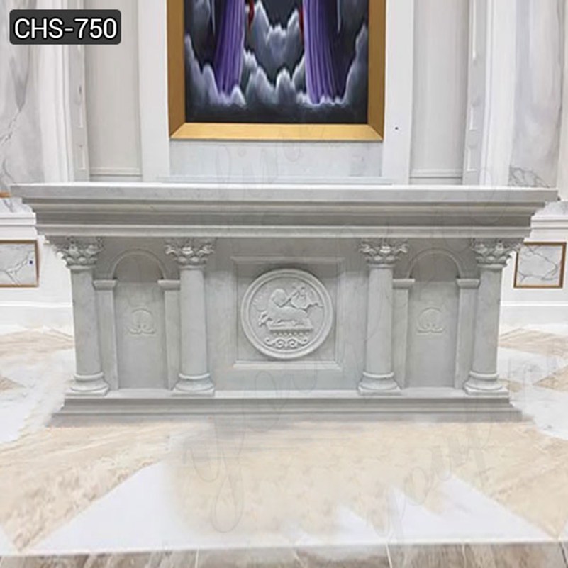 high Quality Marble Church Altar Table Design for Sale