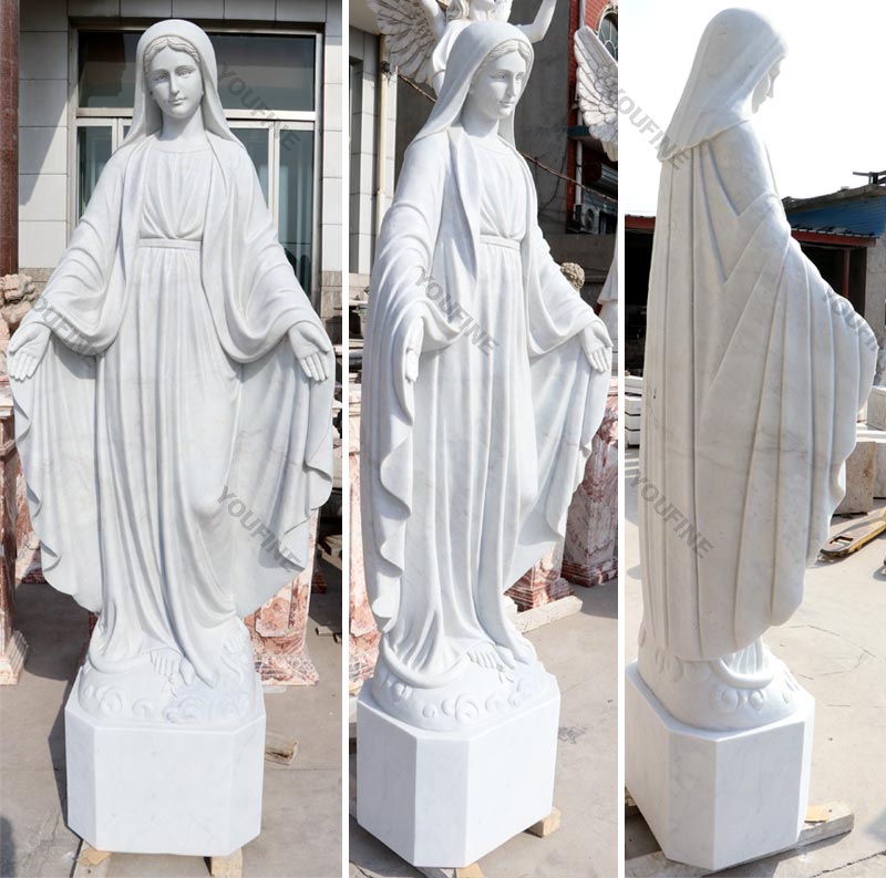 virgin mary statue for garden