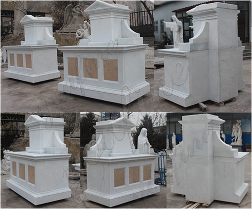 Modern Church Marble Altar Table detail