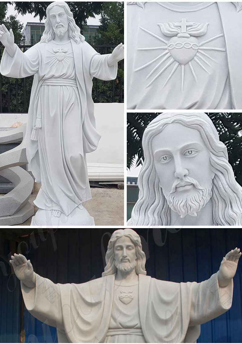 life size jesus marble statue