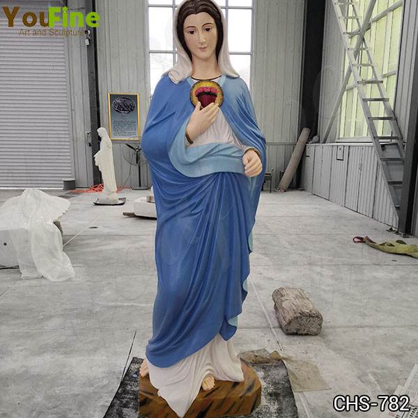 Catholic Marble Mary Statues of Our Lady Grace for Garden Design for Sale CHS-782