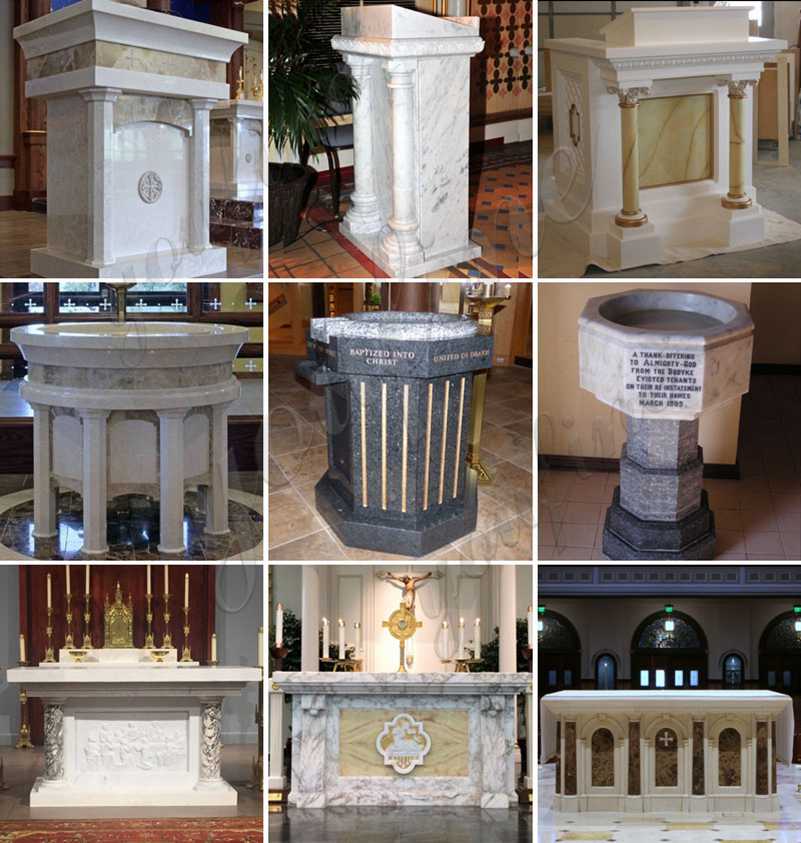 High Quality Custom Marble Church Pulpit for Sale