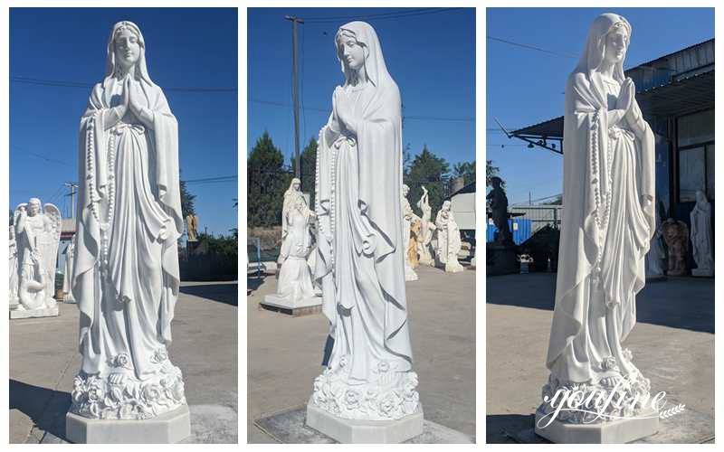 Our Lady of Lourdes statue outdoor