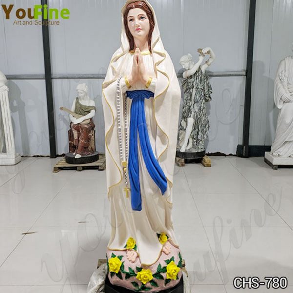 Life Size Catholic Blessed Mother Mary Garden Statue factory supplier