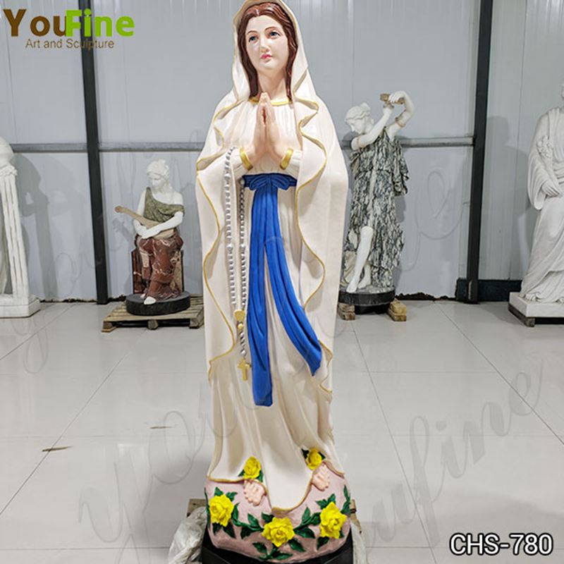 Life Size Catholic Blessed Mother Mary Garden Statue Religious Decor for sale CHS-780