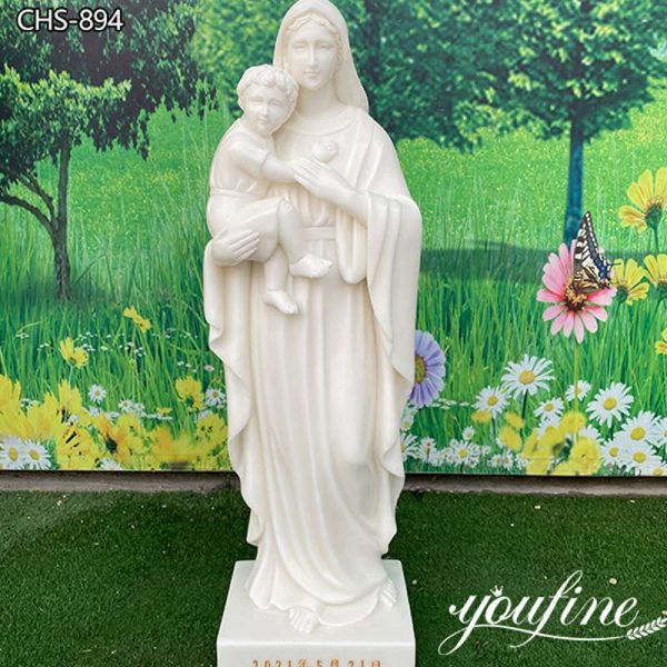 Mary and Jesus statue for sale-YouFine Sculpture