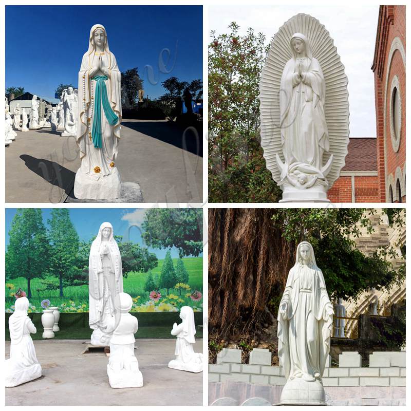 marble virgin Mary statues-YouFine Sculpture