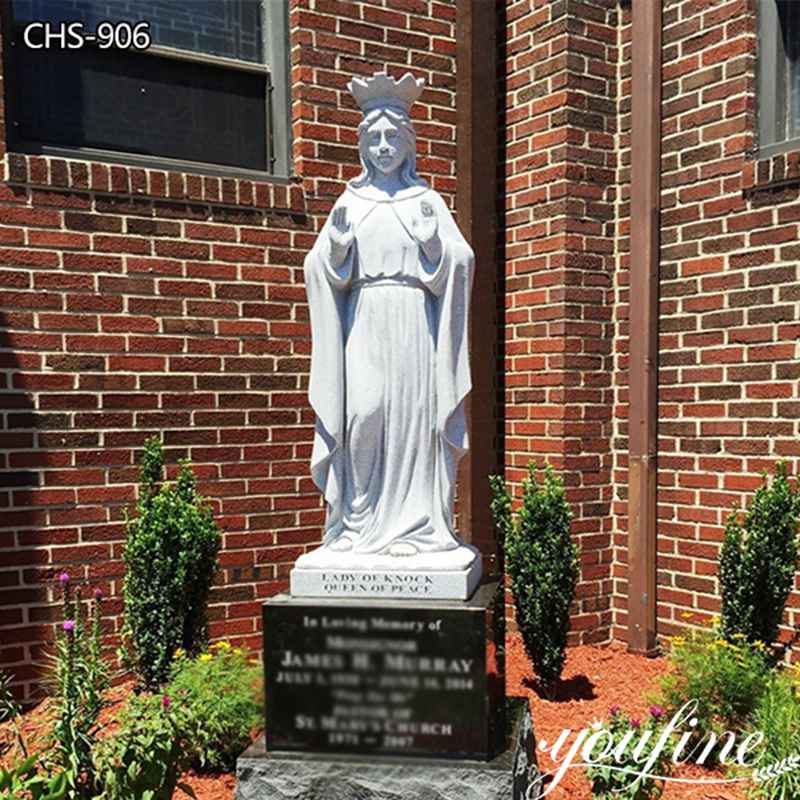 Life Size Marble Our Lady of Knock Statue for Sale CHS-906