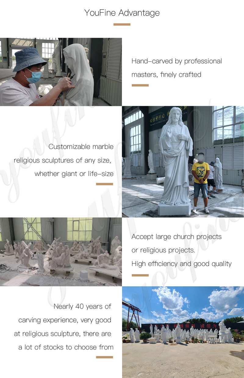 customer feedback for the marble religious statues-YouFine Sculpture