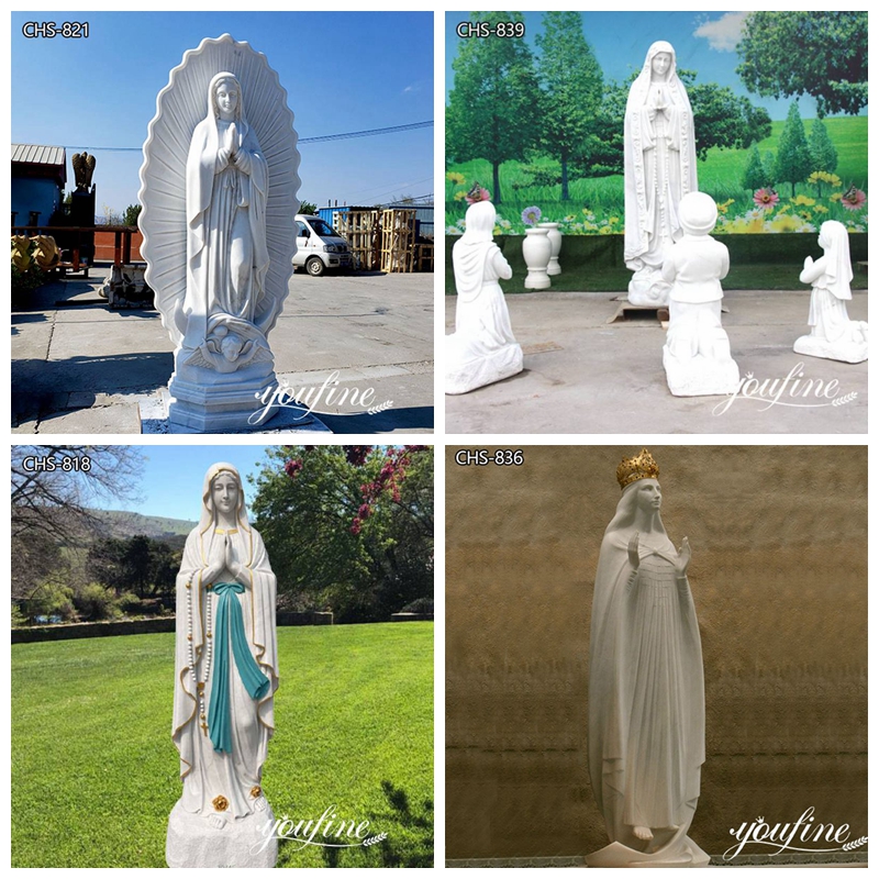 more marble virgin Mary statues for you-YouFine Factory