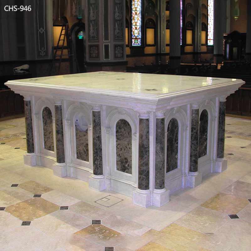Marble Altar Stand Table for Church on Sale