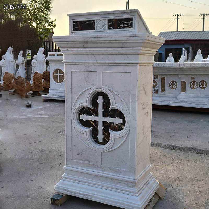 Holy Marble Pulpit Sculpture for Church Manufacturer