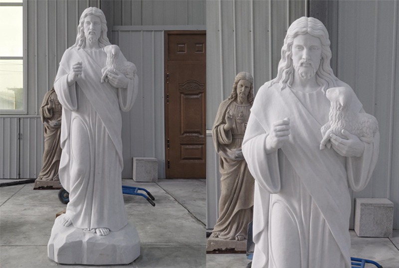 marble jesus statue (3)