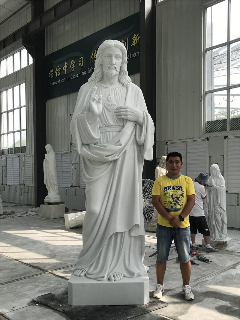 marble Jesus statue for sale (1)