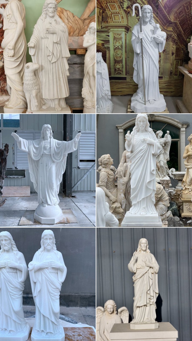 marble Jesus statue for sale (2)