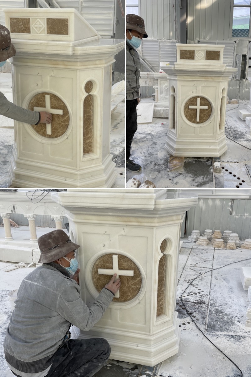 marble ambo for church (8)