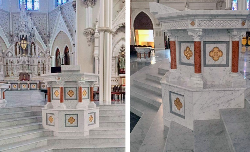 marble pulpit for church (4)