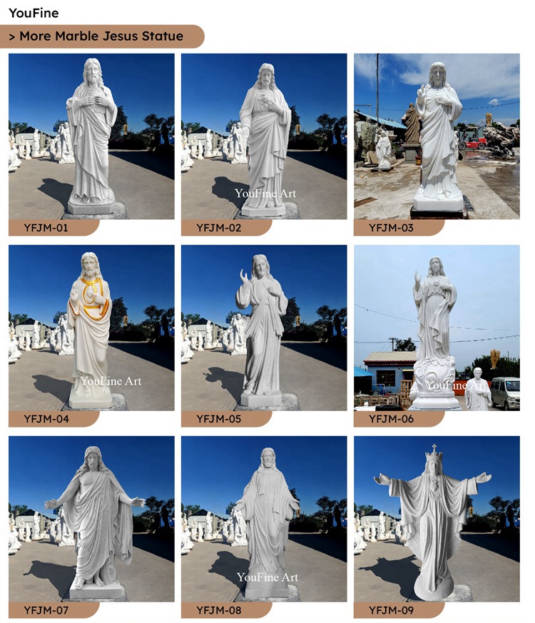 marble Jesus statue (7)